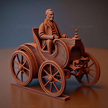 3D модель Ford Quadricycle (STL)